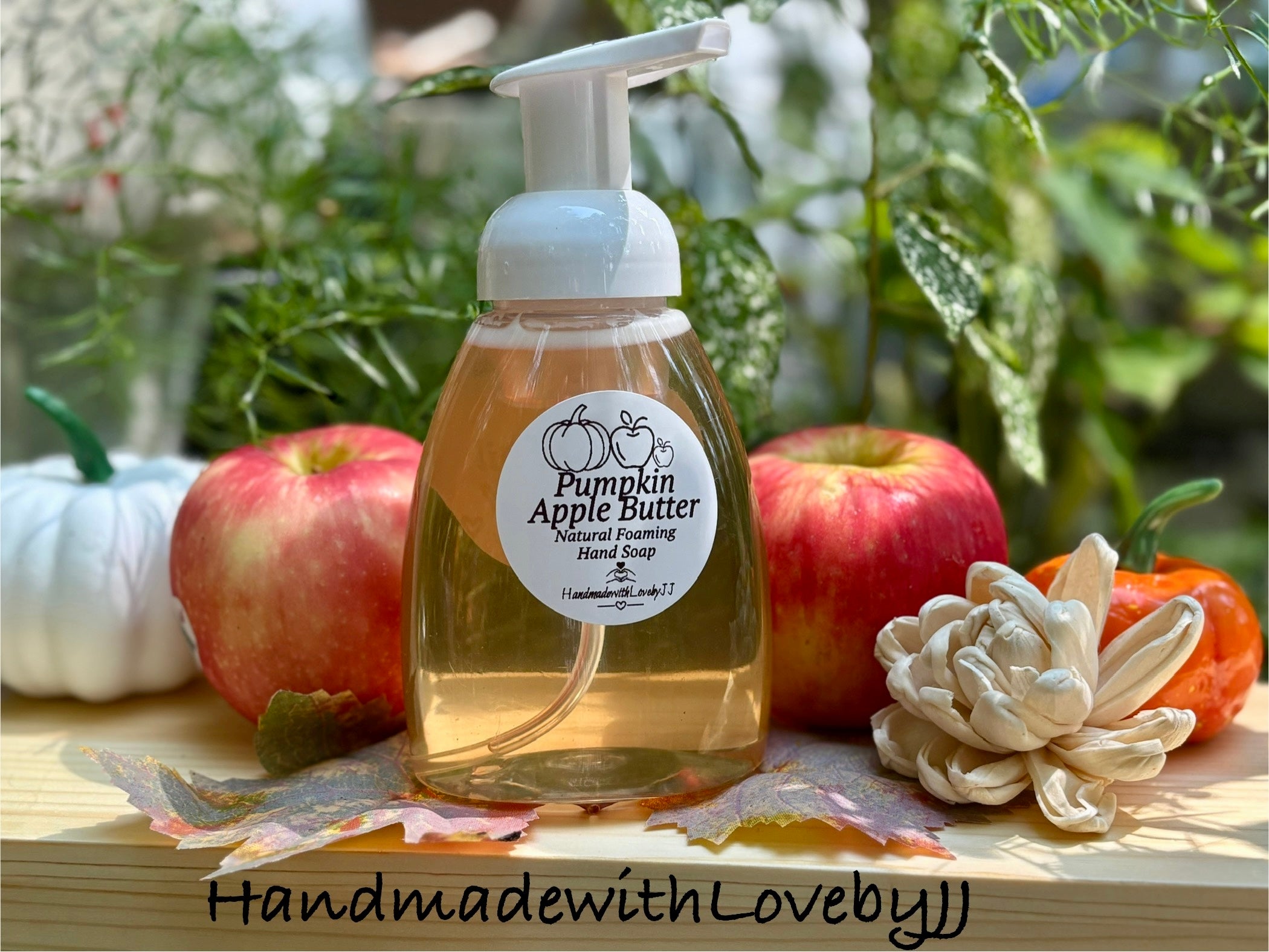 Pumpkin Apple Butter Foam soap - HandmadewithlovebyJJ