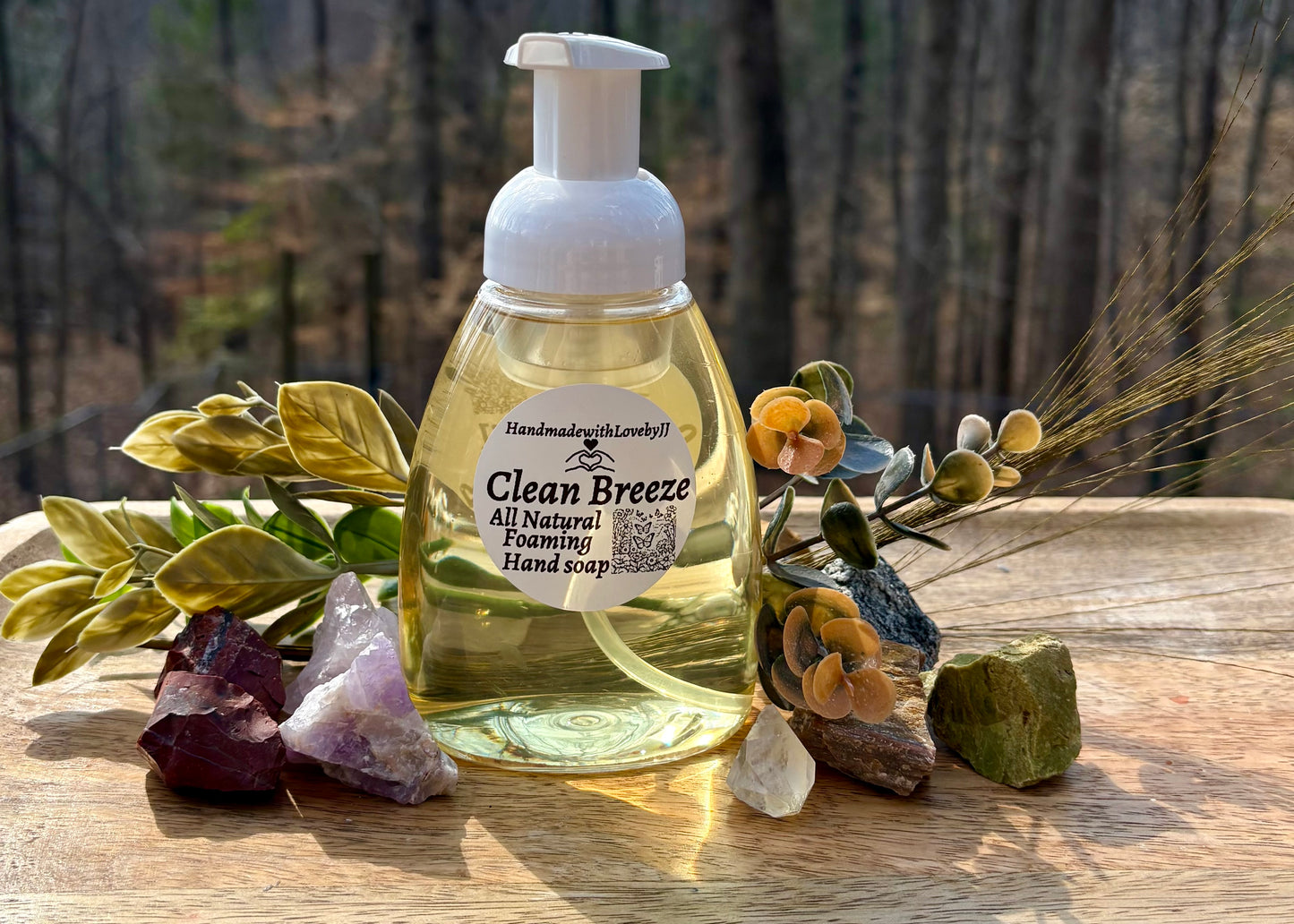 Clean Breeze Foaming Hand Soap - HandmadewithlovebyJJ