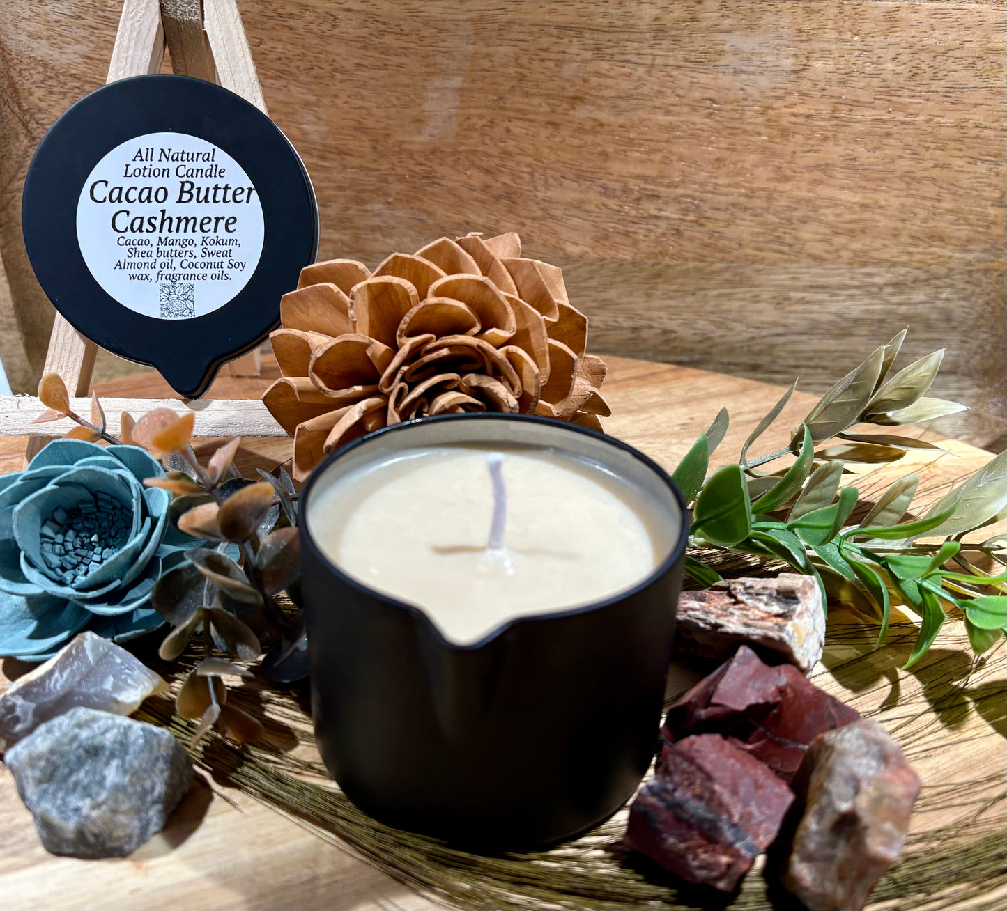 All Natural Lotion Candle - HandmadewithlovebyJJ
