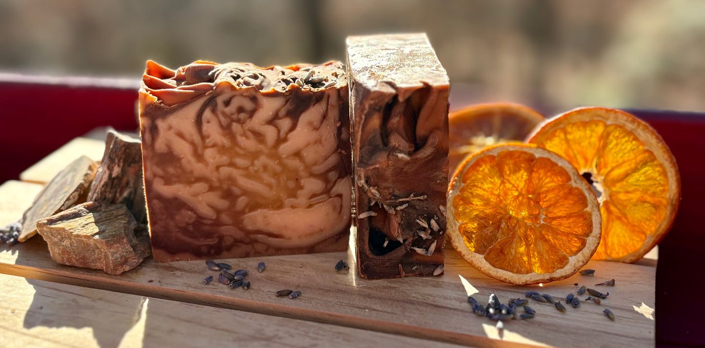 Lavender & Orange Soap - HandmadewithlovebyJJ