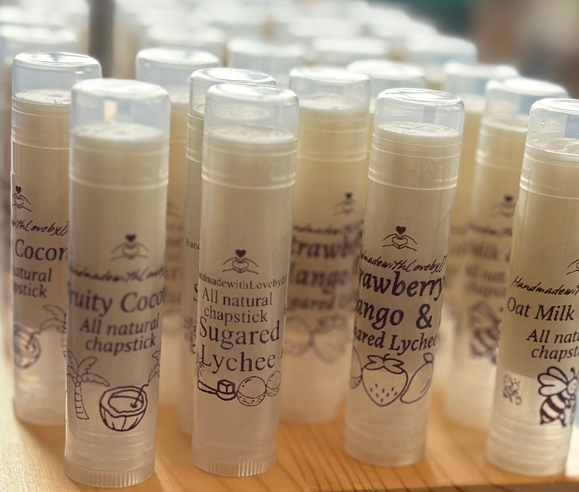 All Natural Chapstick - HandmadewithlovebyJJ