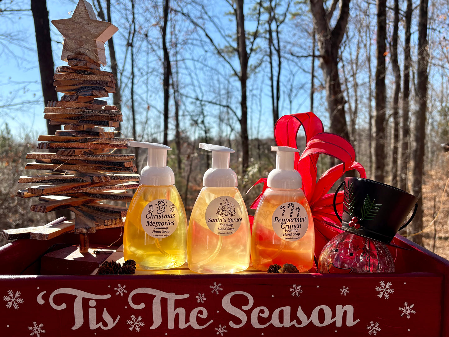 Christmas foaming hand soap - HandmadewithlovebyJJ