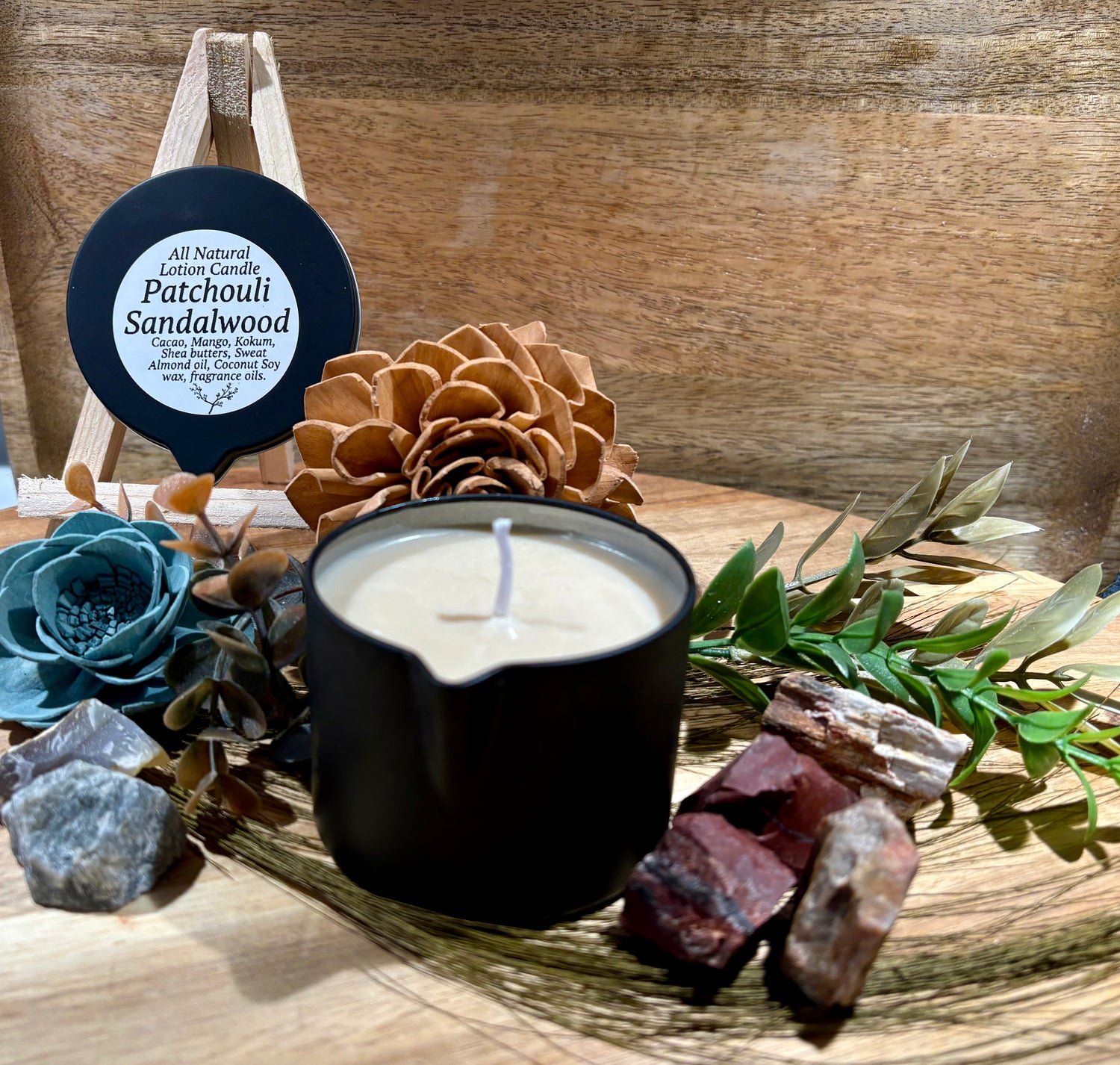 All Natural Lotion Candle - HandmadewithlovebyJJ