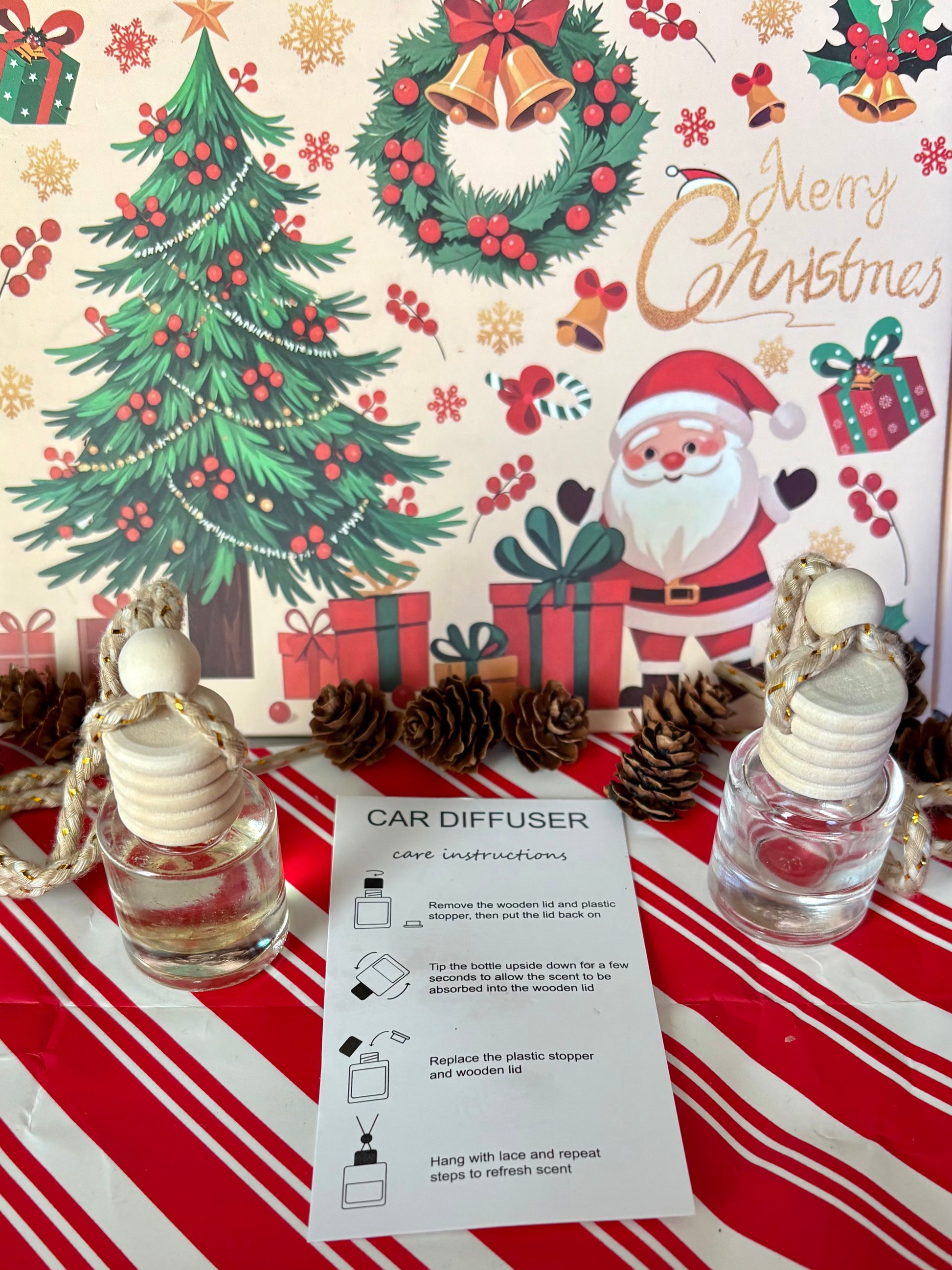 Christmas Car Diffusers - HandmadewithlovebyJJ