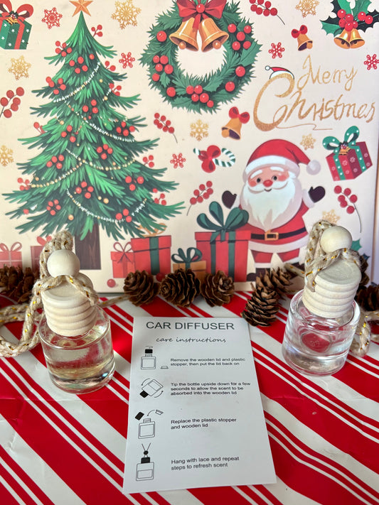 Christmas Car Diffusers - HandmadewithlovebyJJ