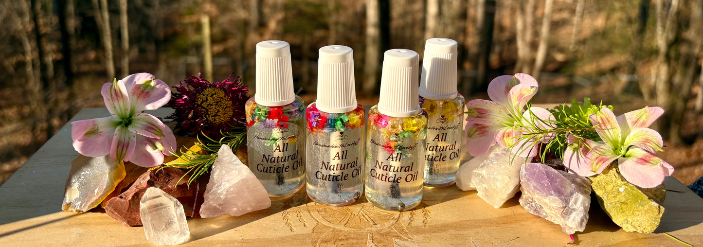 All Natural Cuticle Oil - HandmadewithlovebyJJ