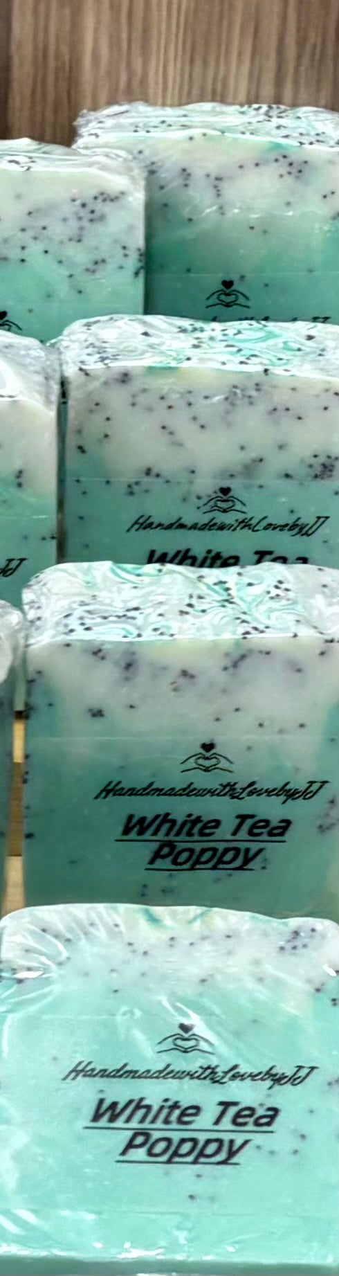 White Tea & Poppy - HandmadewithlovebyJJ