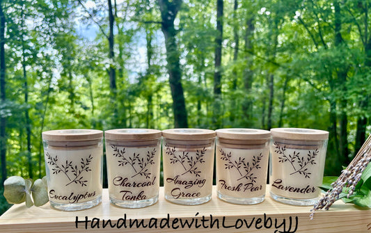 Soy wax candle - HandmadewithlovebyJJ