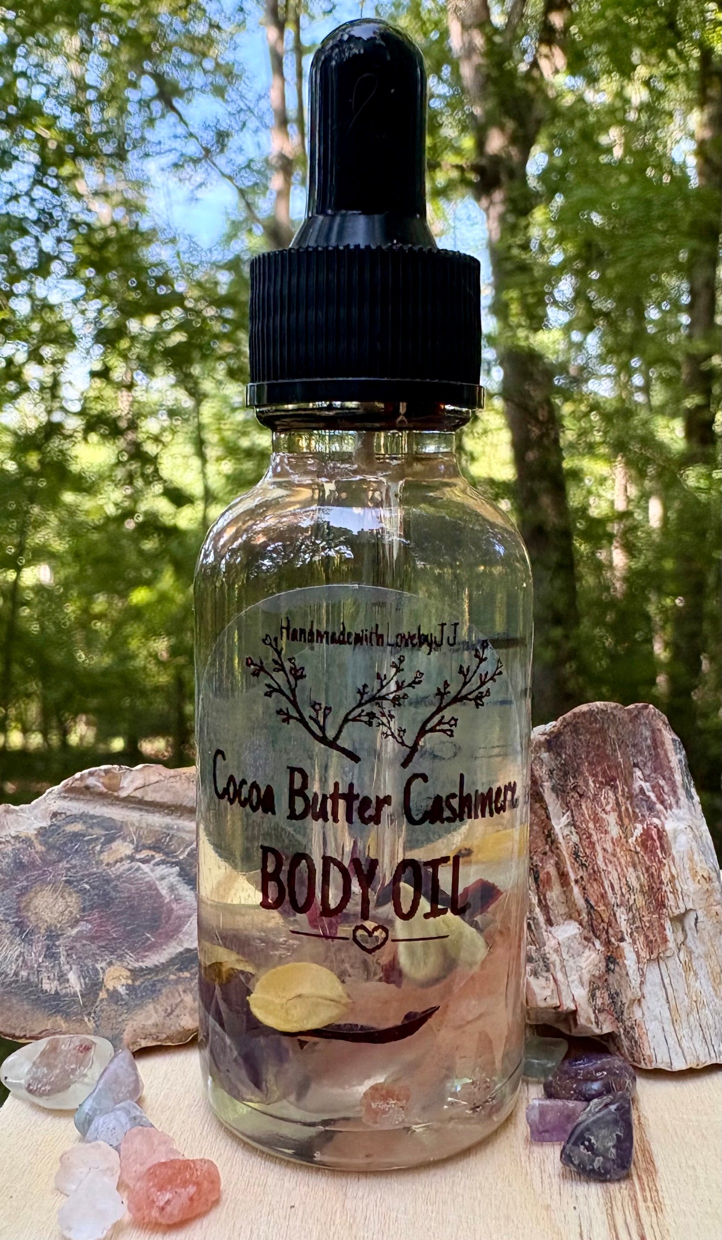 Body Oil - HandmadewithlovebyJJ