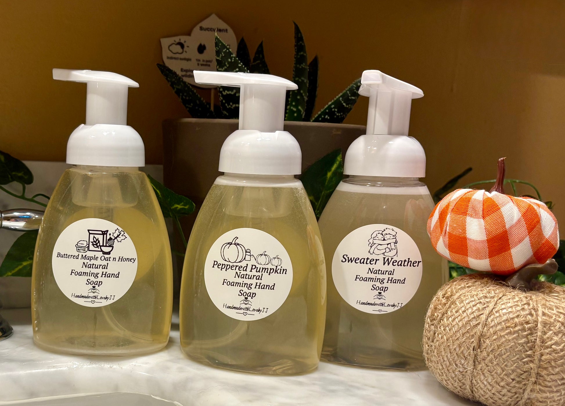 Fall Foam Soap - HandmadewithlovebyJJ