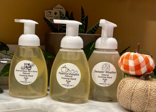 Fall Foam Soap - HandmadewithlovebyJJ