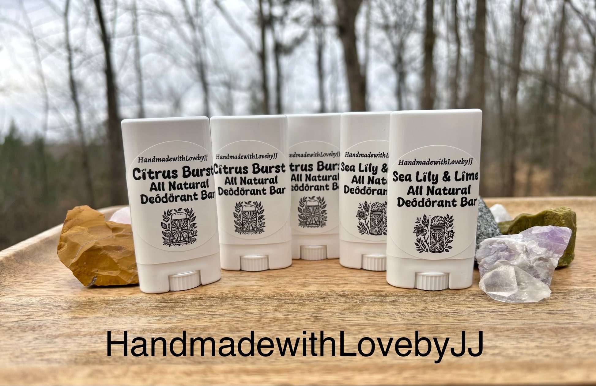 All Natural Deodorant Bar - HandmadewithlovebyJJ