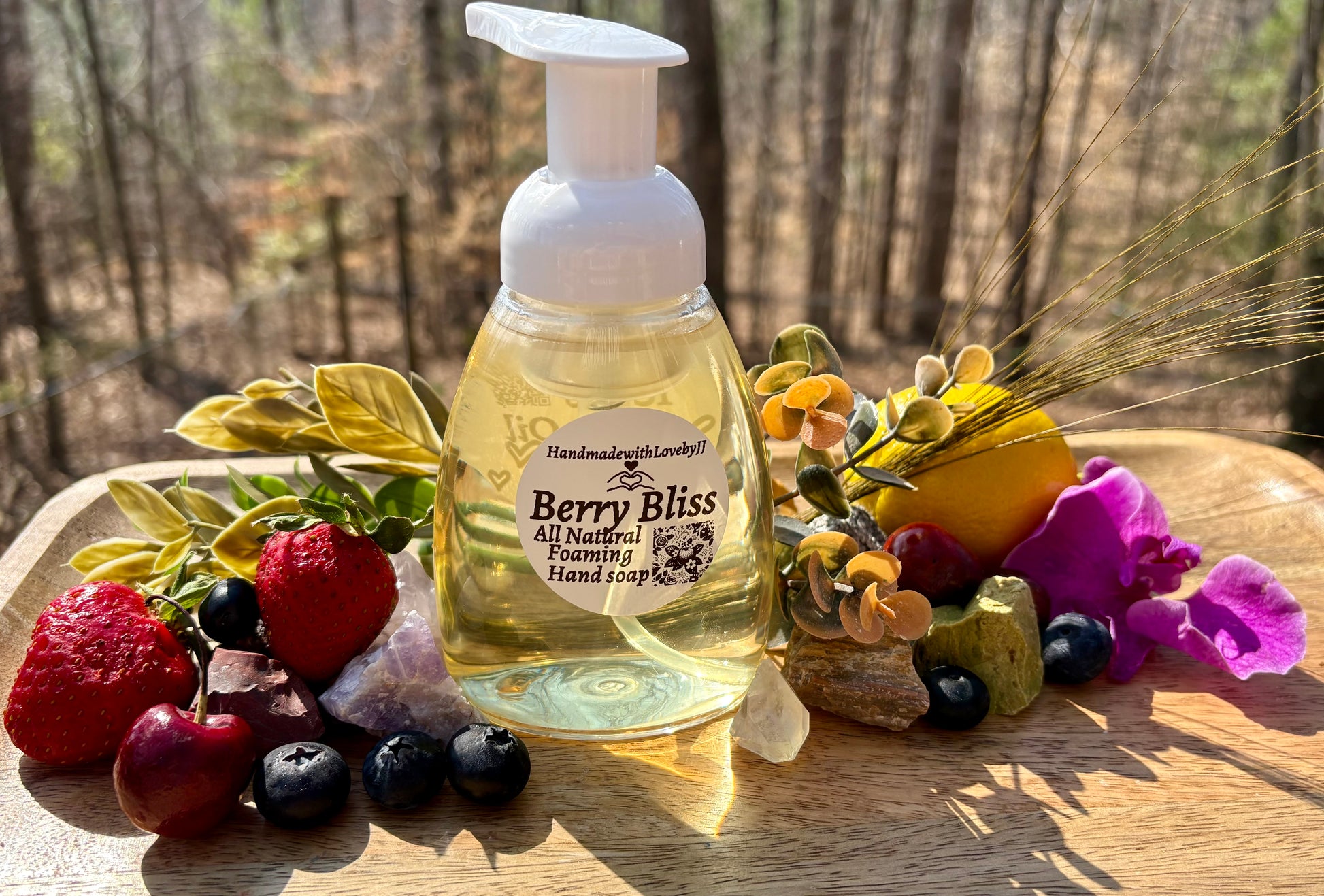 Berry Silk Foaming Hand Soap - HandmadewithlovebyJJ