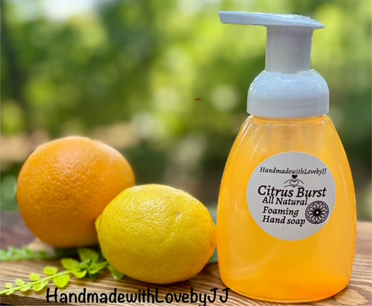 Citrus Burst foaming hand soap - HandmadewithlovebyJJ