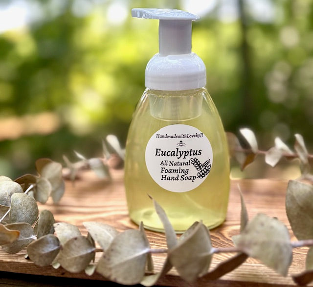Eucalyptus Foaming Hand Soap - HandmadewithlovebyJJ